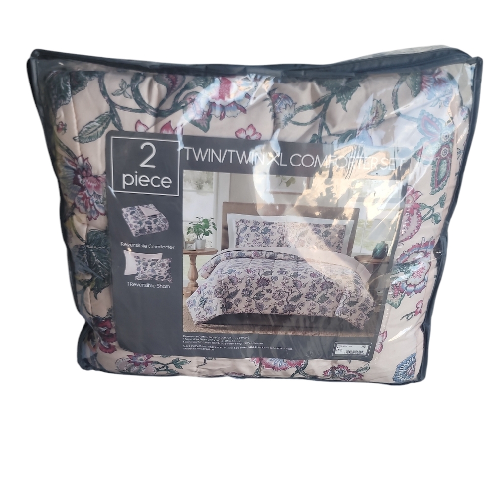 Floral Twin/Twin XL Comforter Set